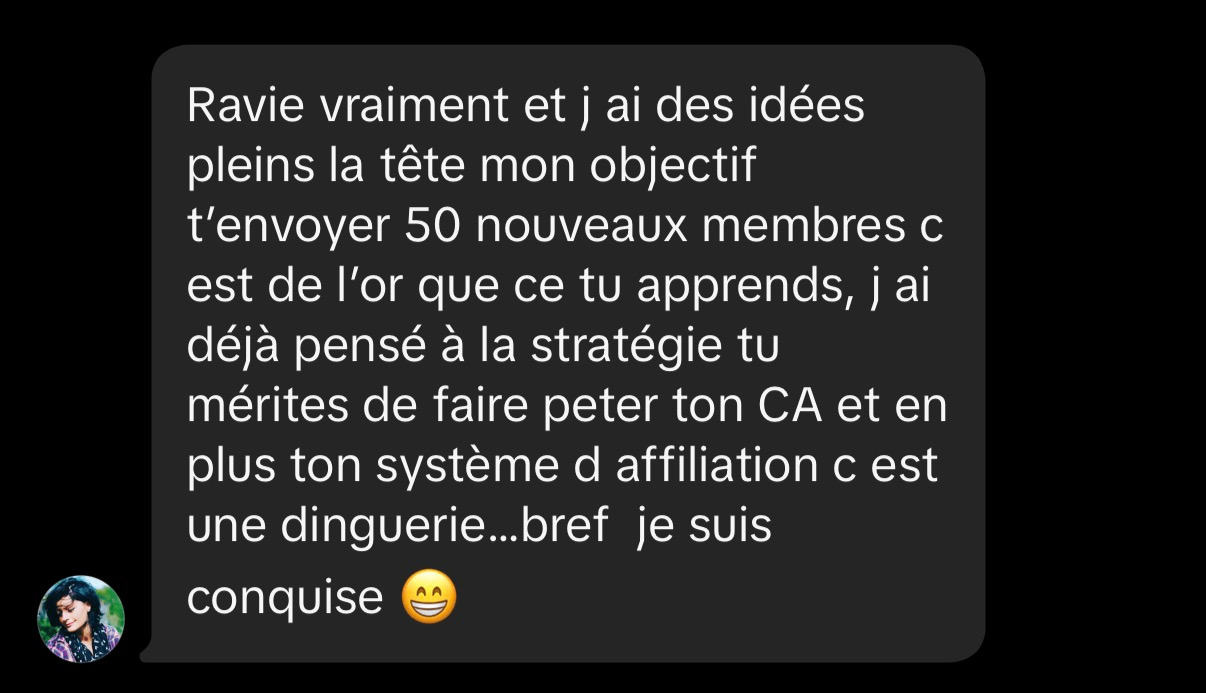 Avis membre AIDA