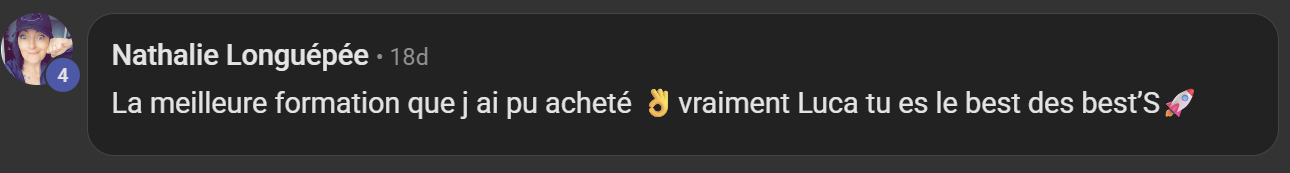 Avis membre AIDA